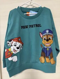 新品　パウパトロール　PAW PATROL トレーナー 120cm 薄手　ロンT