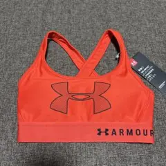 【新品】Under Armour トレーニングブラ SM レッド