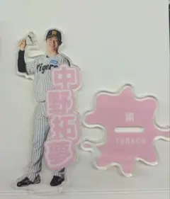 限定】中野拓夢 TORACO 阪神タイガース 選手アクリルスタンド - メルカリ