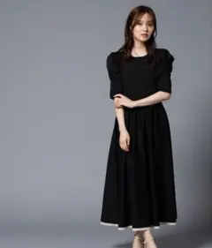 PROPORTION BODY DRESSING / バイカラーワンピース