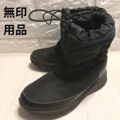 MUJI 無印良品 防寒防水ブーツスノーブーツ 23 黒のサムネイル