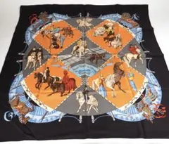 HERMES エルメス カレ90 スカーフ フランス国立乗馬学校 レア - メルカリ