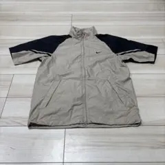 【美品】NIKE GOLF ナイロンジャケット ベージュ ブラック　Mサイズ