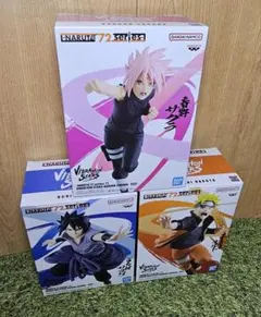 未開封 NARUTO ナルト、サスケ、サクラ　バイブレーションスターズ
