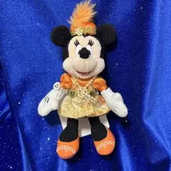 ディズニー ぬいぐるみバッジ ミニーマウス ハロウィーンフォリーズ