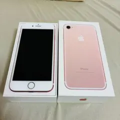 Apple iPhone 7 32GBローズゴールド 箱付き