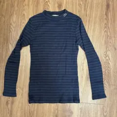 58 LACOSTE 長袖Tシャツ ネイビー/グリーンストライプのサムネイル