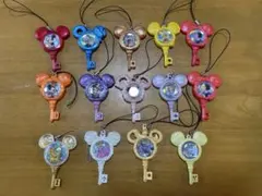 ディズニー マジックキャッスル 鍵 キーホルダー　14点セット