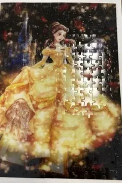 ジグソーパズル　美女と野獣　ベル　クリスタル266ピース