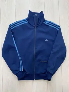 80s adidas vintage デサント製　トラックジャケット　ジャージ