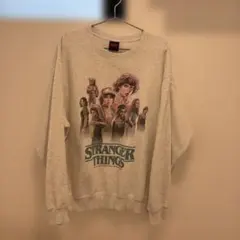 Stranger Things グレー スウェット Lサイズ
