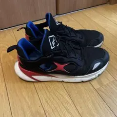 Reebok スニーカー ブラック レッド ブルー
