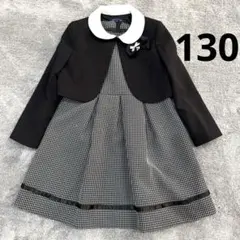 CHOPIN ショパン　130 アンサンブル ワンピースジャケットセット　リボン