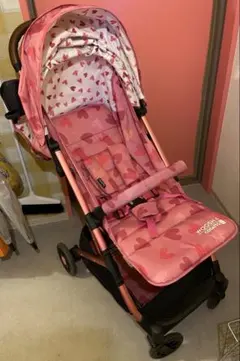 定価¥68200 新生児から6歳まで乗れる　AB型ベビーカー　ウッシュ4　ピンクのサムネイル