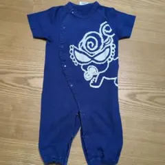 【ヒステリックミニ】ロンパース♡日本製✨️ヒスミニ　カバーオール　2way　半袖