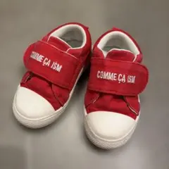 COMME CA ISM ベビーシューズ レッド　赤　13cm 靴