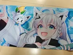 新品未使用 在庫ラスト 白上フブキ プレイマット