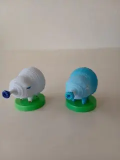 【美品】ピクミン　チョコエッグ　ブタドックリ　リペイント　2体