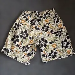 Ocean & Ground フローラルハーフパンツ