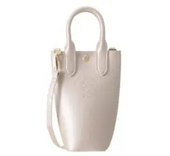 スターバックス　SAKURA2026　ボトルショルダーバ ッグメタリックピンク