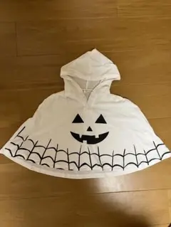 ハロウィン　おばけポンチョ　ベビー　80