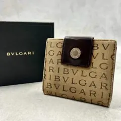 BVLGARI ロゴマニア キャンバス レディース 折り財布 8348のサムネイル