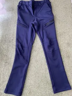 ネイビー紺　ストレッチ ワークパンツ