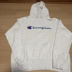 Champion グレー フード付きパーカーのサムネイル