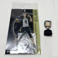 ハイキュー 木兎光太郎 アクリルキーホルダー にとたんフィギュア