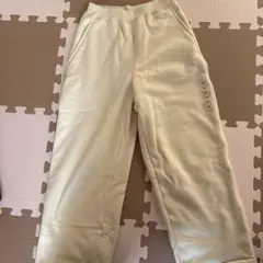 ユニクロ ボアスウェットワイドパンツ