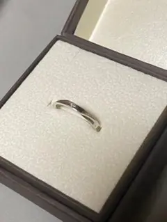 結婚指輪 Pt585 プラチナ ツイストデザイン リング 3g - メルカリ