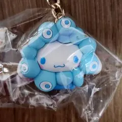 サンリオミャクミャク 立体マスコットクリアカラーキーホルダー
