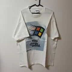 マイクロソフト　企業物Tシャツ　90sビンテージ　Windows　XLサイズのサムネイル