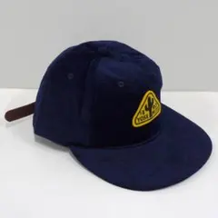 【新品未使用】コーデュロイ キャップ ネイビー 帽子 男女兼用