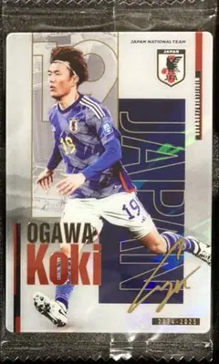 【50枚限定】小川航基 直筆サインカード EPOCH 2021 サッカー日本代表 2025年最新】小川航基サインの人気アイテム - メルカリ