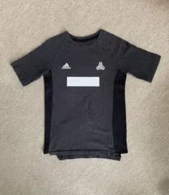 アディダス Tシャツ/チャコールグレー×ブラックのサムネイル
