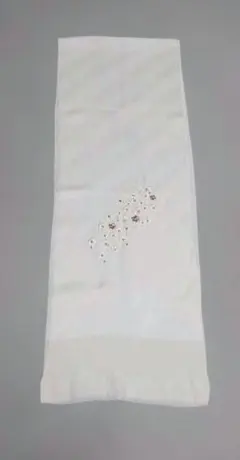 花柄刺繍 薄ピンク色 帯揚げ