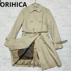 ORIHICA オリヒカ ベージュ ダブル スプリングコート ライナー付き　通勤のサムネイル