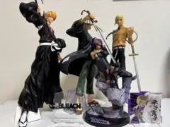 BLEACH　浦原喜助　四楓院夜一　アクリルフィギュア　キーホルダー　まとめ売り BLEACH 浦原喜助 四楓院夜一 アクリルフィギュア キーホルダー まとめ
