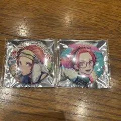Bプロ マルイ 10Frame 缶バッジ 不動明謙 2点