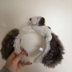 スヌーピー犬耳カチューシャ USJ限定