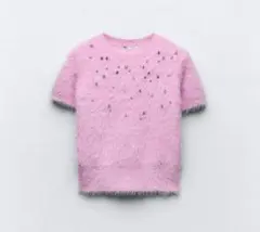 ZARA シャギーニット