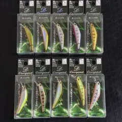 SMITH D-CONTACT 63mm 7g 10個 ヘビーシンキングミノー - メルカリ