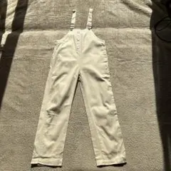 ベージュオーバーオール 130センチ