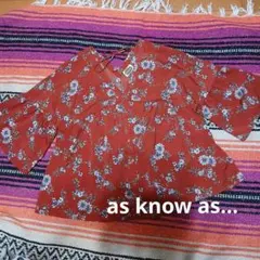 as know as ブラウス