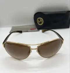 【Ray-Ban】サングラス ゴールドフレーム ブラウンレンズ RB3386