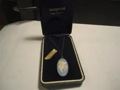 Wedgwood 青いペンダントネックレス
