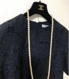 ✴︎レア 希少 新品 ADORE カットワークリネンフラワーレースブラウスのサムネイル