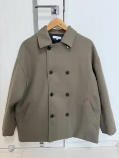 オーバーサイズテックメルトンダブルPコートRocky Monroe / M