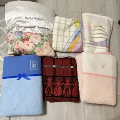 未使用 布団 こたつ上掛け 肌ふとん 介護 養生 6枚セット